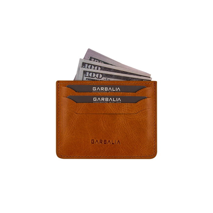 Zoozie Bags Cartera Unisex en Mostaza de Cuero Genuino Zoozie Bags Cartera Unisex en Mostaza de Cuero Genuino